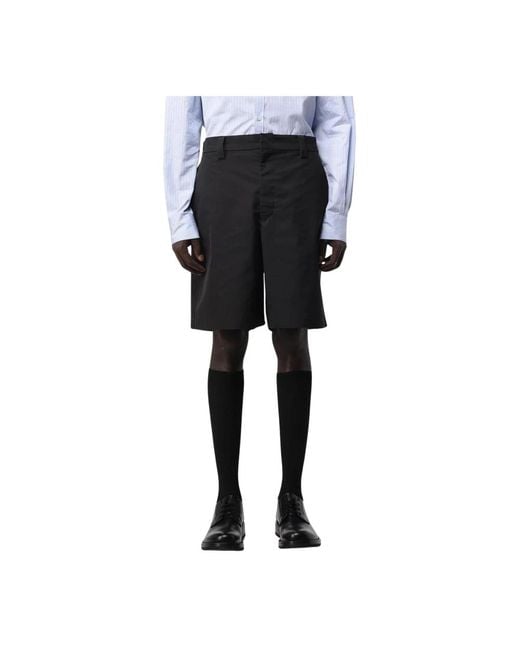 Valentino Black Casual Shorts for men