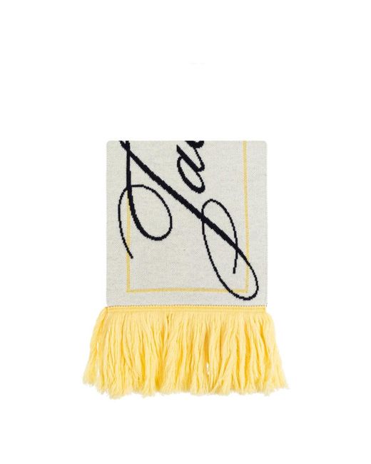 Jacquemus Yellow Winter Scarves