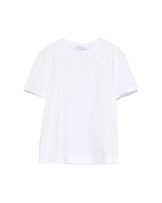 Max Mara T-Shirts in het White