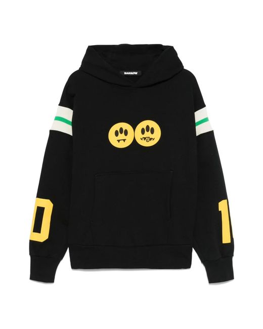 Hoodies di Barrow in Black da Uomo