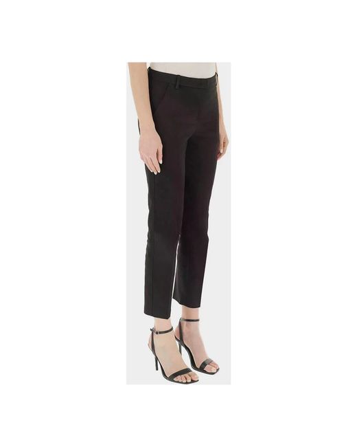 Pinko Black Slim-Fit Trousers