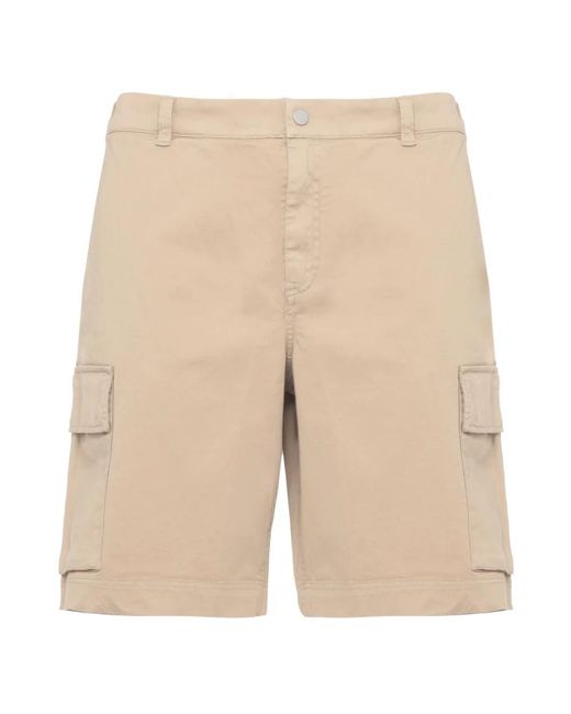 Woolrich Natural Casual Shorts for men