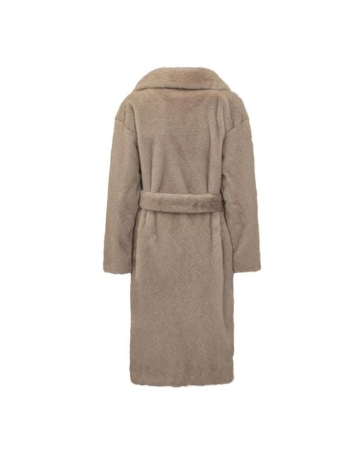Herno Brown Belted Coats