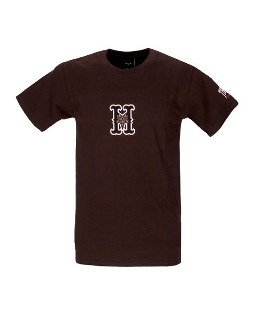 Huf Chocolade Tee Met Thrasher Logo in het Brown voor heren