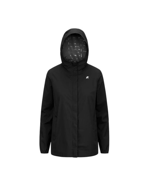 Rain Jackets K-Way de color Black