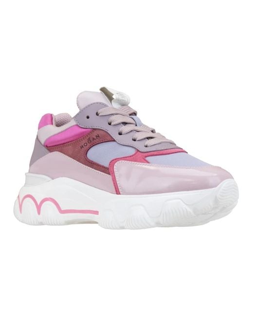 Hogan Purple Sneakers