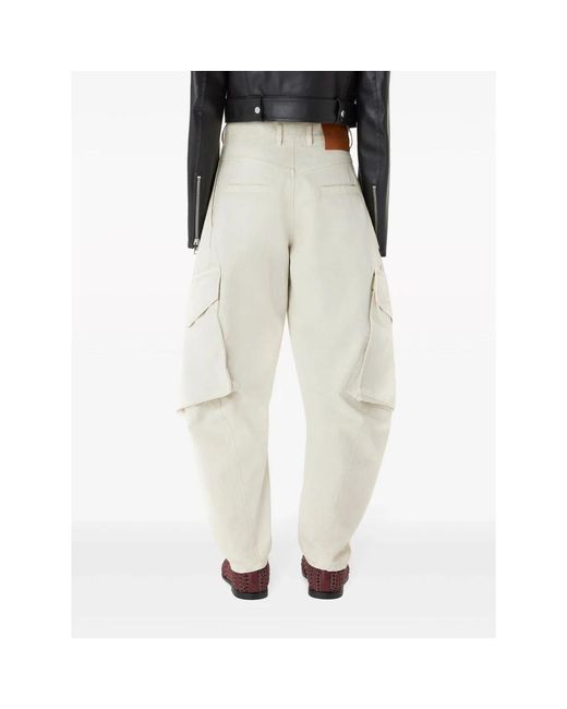 J.W. Anderson Natural Tapered Trousers