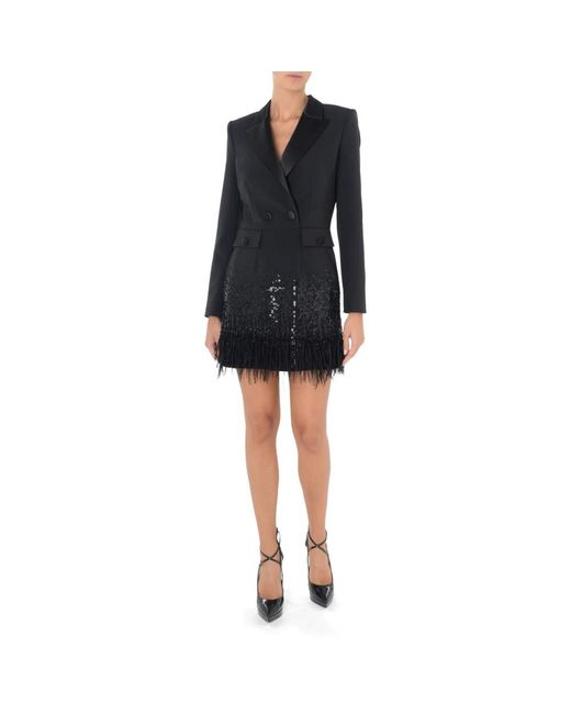 Elisabetta Franchi Black Schwarzes kleid
