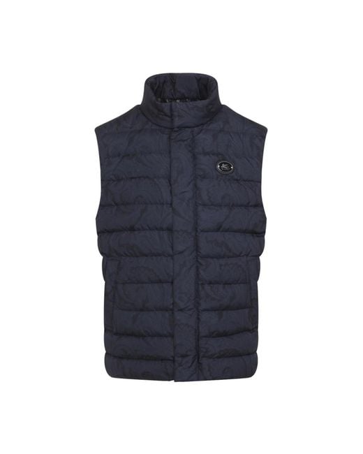 Etro Blue Waistcoats for men