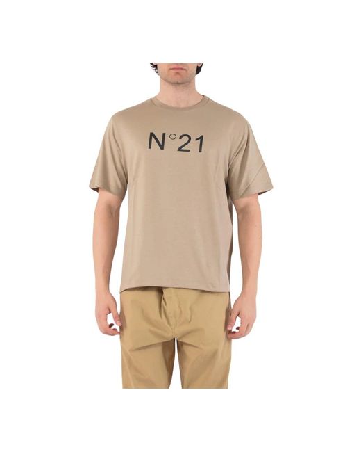 N°21 Natural T-Shirts for men