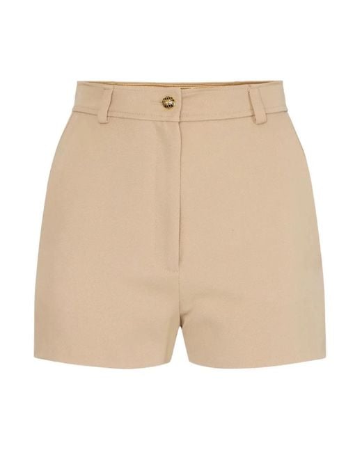 Short Shorts di Elisabetta Franchi in Natural