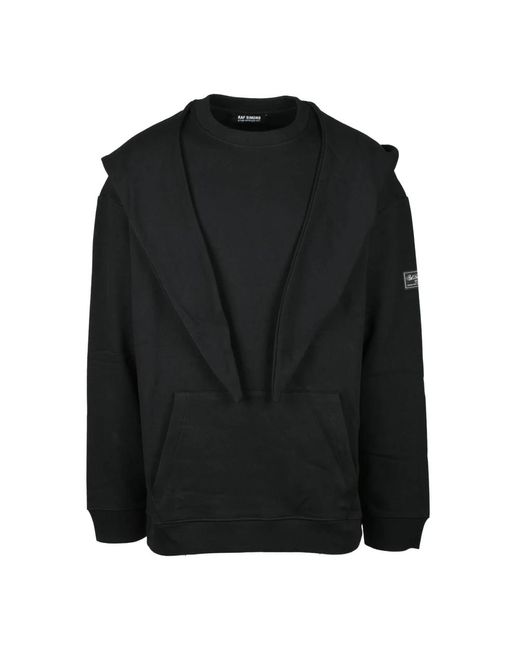 Raf Simons Black Hoodies for men
