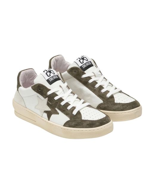 2 Star Natural Sneakers for men