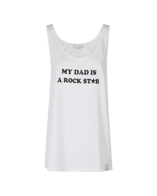 Stella McCartney White Sleeveless Tops