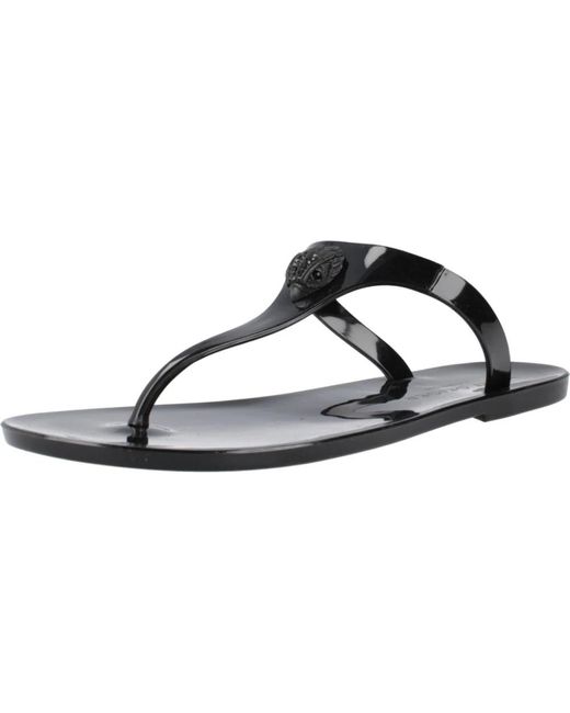 Shoes > flip flops & sliders > flip flops Kurt Geiger en coloris Black