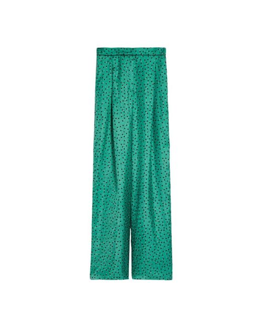 Pantalones verdes elogio Max Mara Studio de color Green