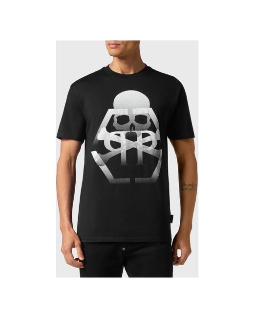 Philipp Plein Stylisches t-shirt für männer in Black für Herren