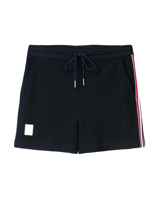 Short shorts Thom Browne de color Black