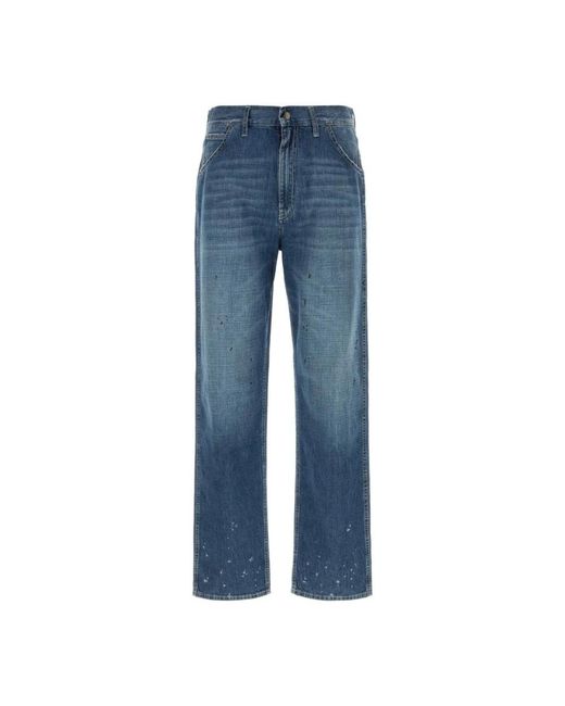 Maison Margiela Blue Straight Fit Jeans for men