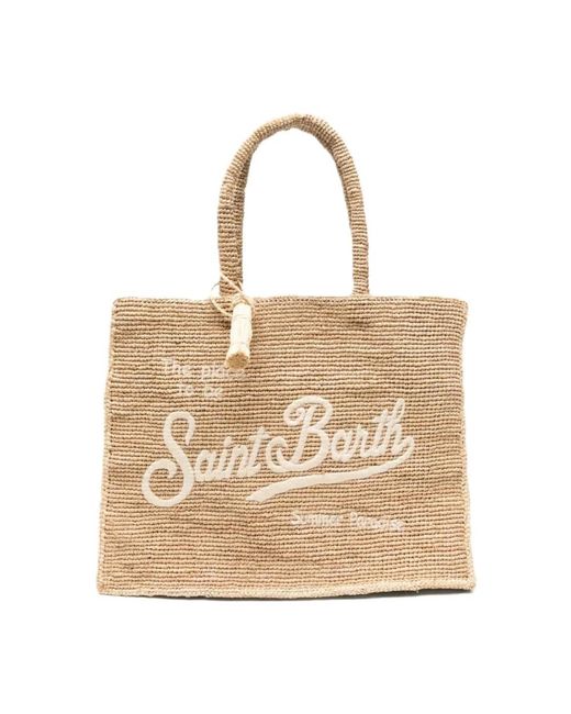 Mc2 Saint Barth Natural Shopping Bags