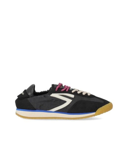 PURAAI Black Schwarzer Und Weißer Veganer Sneaker