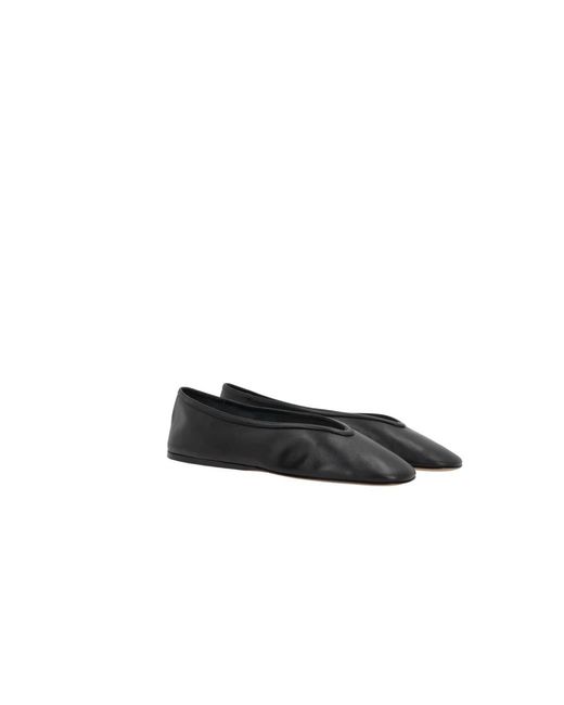 Le Monde Beryl Black Ballerina Shoes