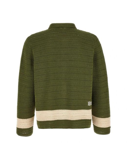 Cardigans Bode pour homme en coloris Green
