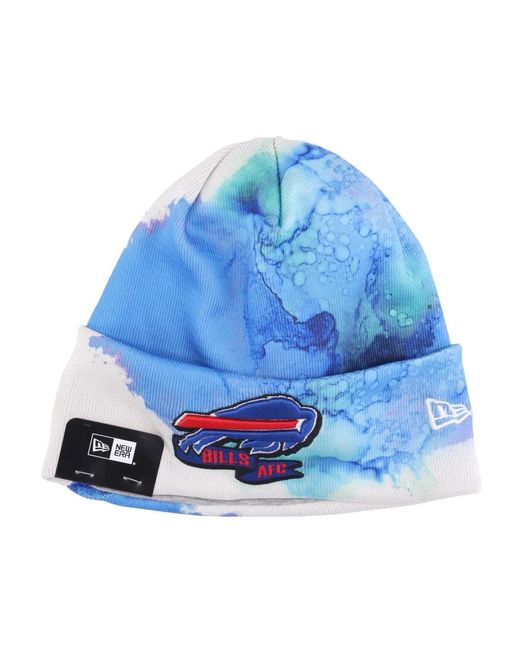 KTZ Accessoires ,Veelkleurig ,Polyester Nfl Sideline Gebreide Muts Buffalo Bills in het Blue voor heren