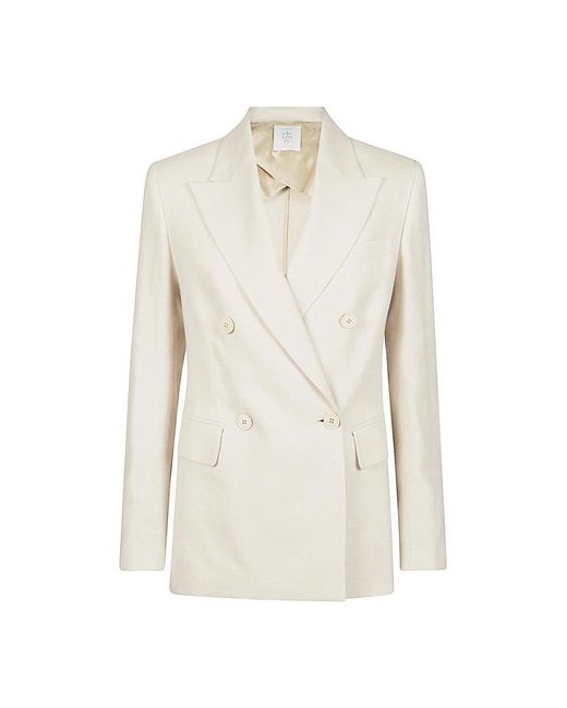 Eleventy White Blazers