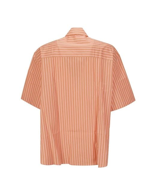 Martine Rose Orange Short Sleeve Shirts for men