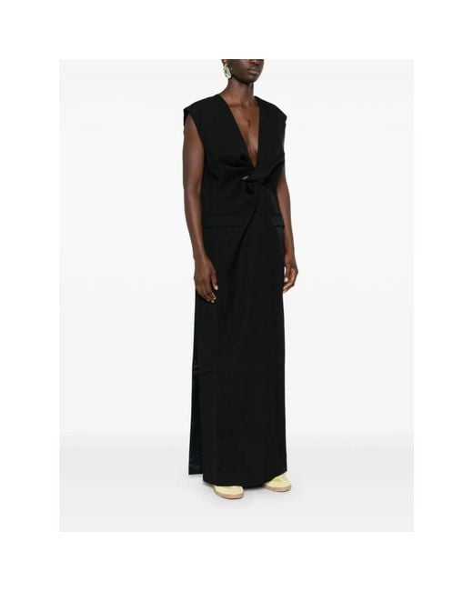 Maxi Dresses BOTTER de color Black