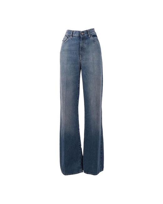 Dondup Blue Wide Jeans
