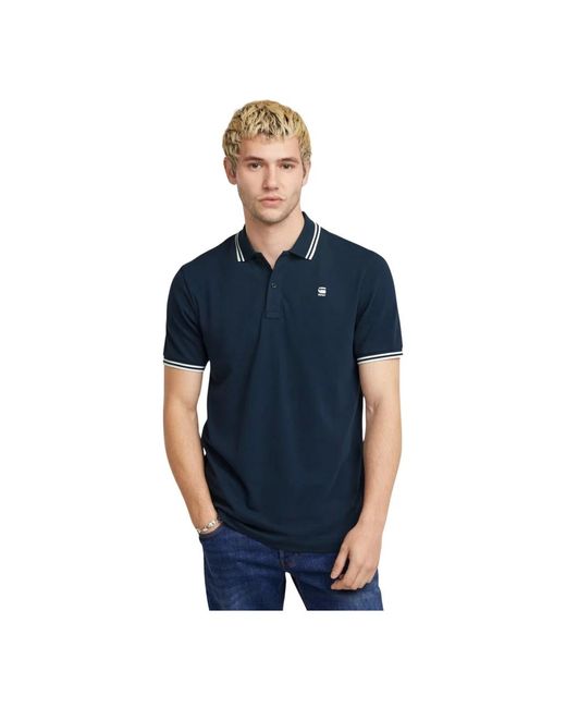 G-Star Blue Polo Shirts for men