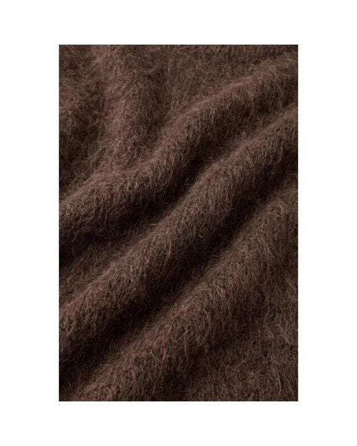 Object Objharry L/Lo Knit Pullover Noos in het Brown