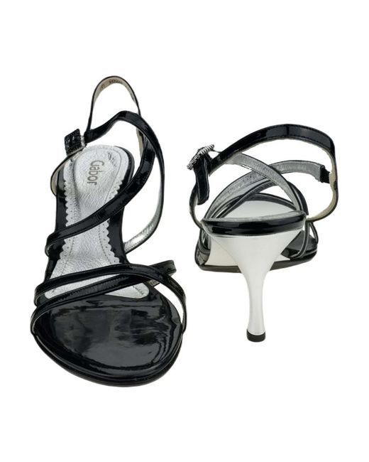 Gabor Black Sandals
