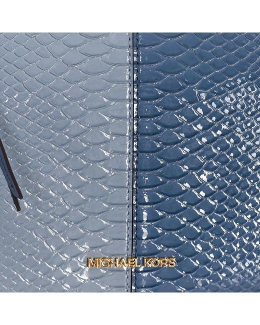 Michael Kors Blue Shoulder Bags