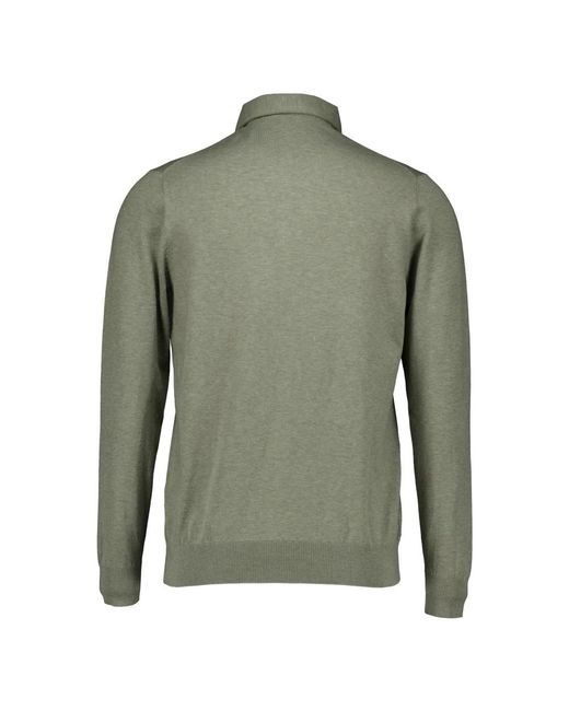 Profuomo Luxury Basic One Piece Polo in het Green voor heren