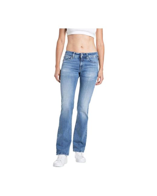Replay Blue Bootcut Jeans
