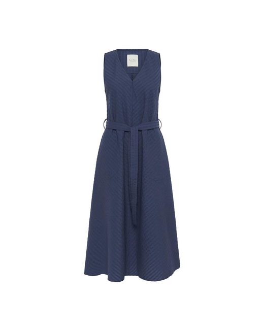 Part Two Blue Midi Dresses