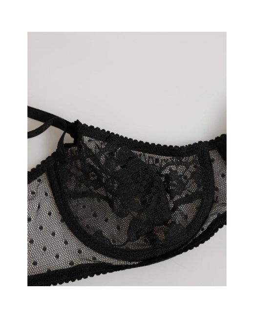 Dolce & Gabbana Black Bras