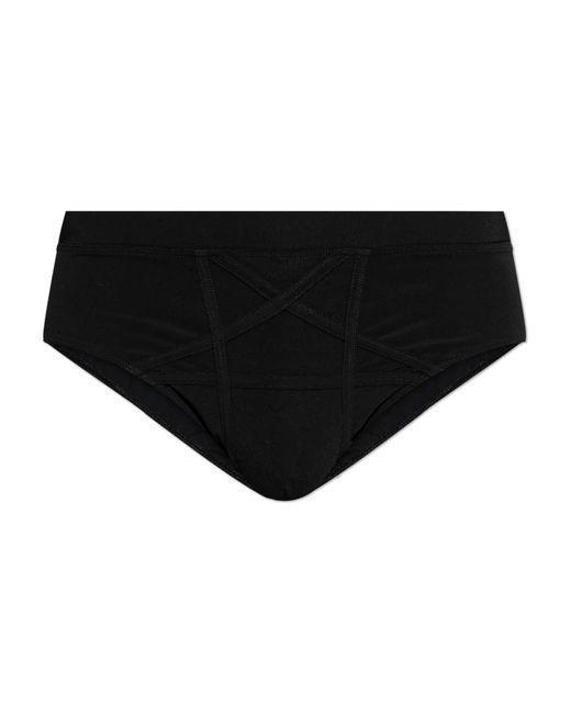 Rick Owens Black Beachwear for men