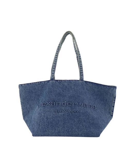 Alexander Wang Blue Shopping Bags