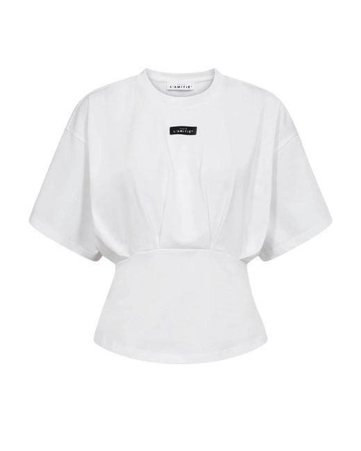 T-Shirts Haute L'Amitié de color White