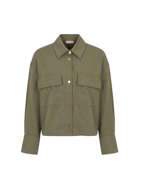 Light Jackets Liu Jo de color Green