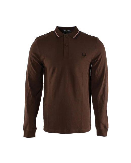 Fred Perry Brown Polo Shirts for men