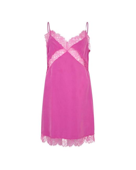 Short Dresses Alberta Ferretti de color Pink