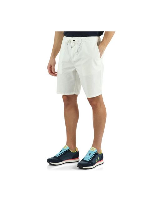 Sun 68 Natural Casual Shorts for men