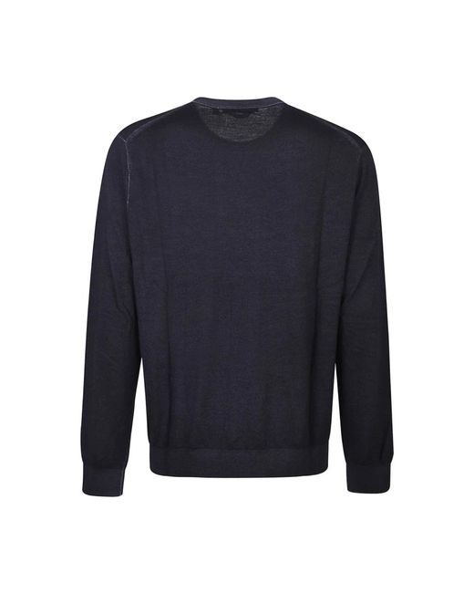 Round-Neck Knitwear Michael Kors de hombre de color Blue