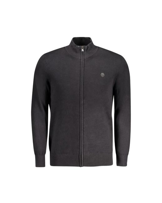Timberland Schwarzer baumwollpullover in Black für Herren