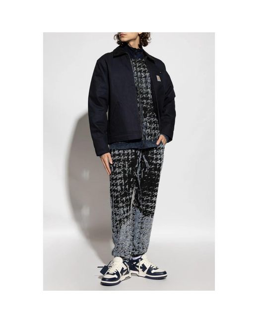 DIESEL Broeken ,Blauw ,Katoen P-Labis Sweatpants in het Black voor heren
